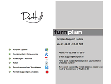 Tablet Screenshot of furnplan.dh-software.de